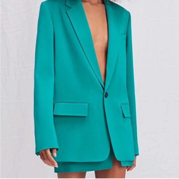 A.L.C. Jackets & Blazers - A.L.C. Teal Blazer Jacket Size 4